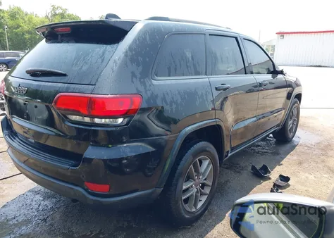 2016 Jeep Grand Cherokee 75Th Anniversary из США, поврежденный, VIN 1C4RJFAG3GC478912